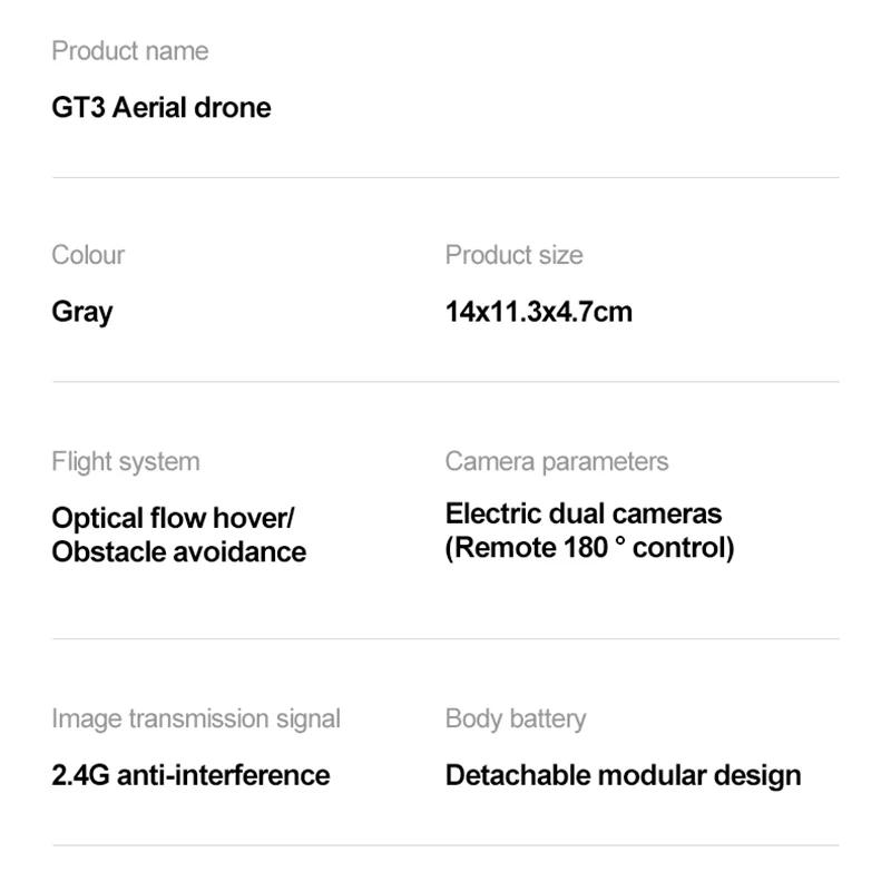 Xiaomi Original GT3 Drone 8K 5G GPSPhotography Remote Control Professional HD Aerial Aircraft HD Dual Camera Quadcopter Toy UAV | Fugo Best